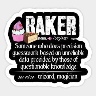 Baker Definition Sticker